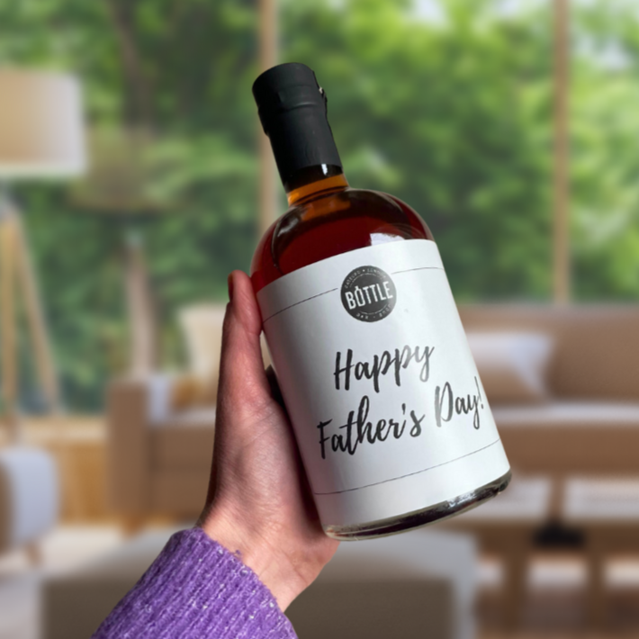 Happy Father's Day label