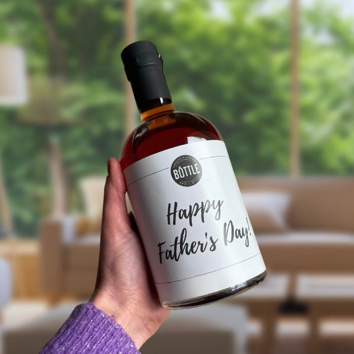Twisted Old Fashioned with Personalised Label – A Classic Cocktail with a Bold Twist