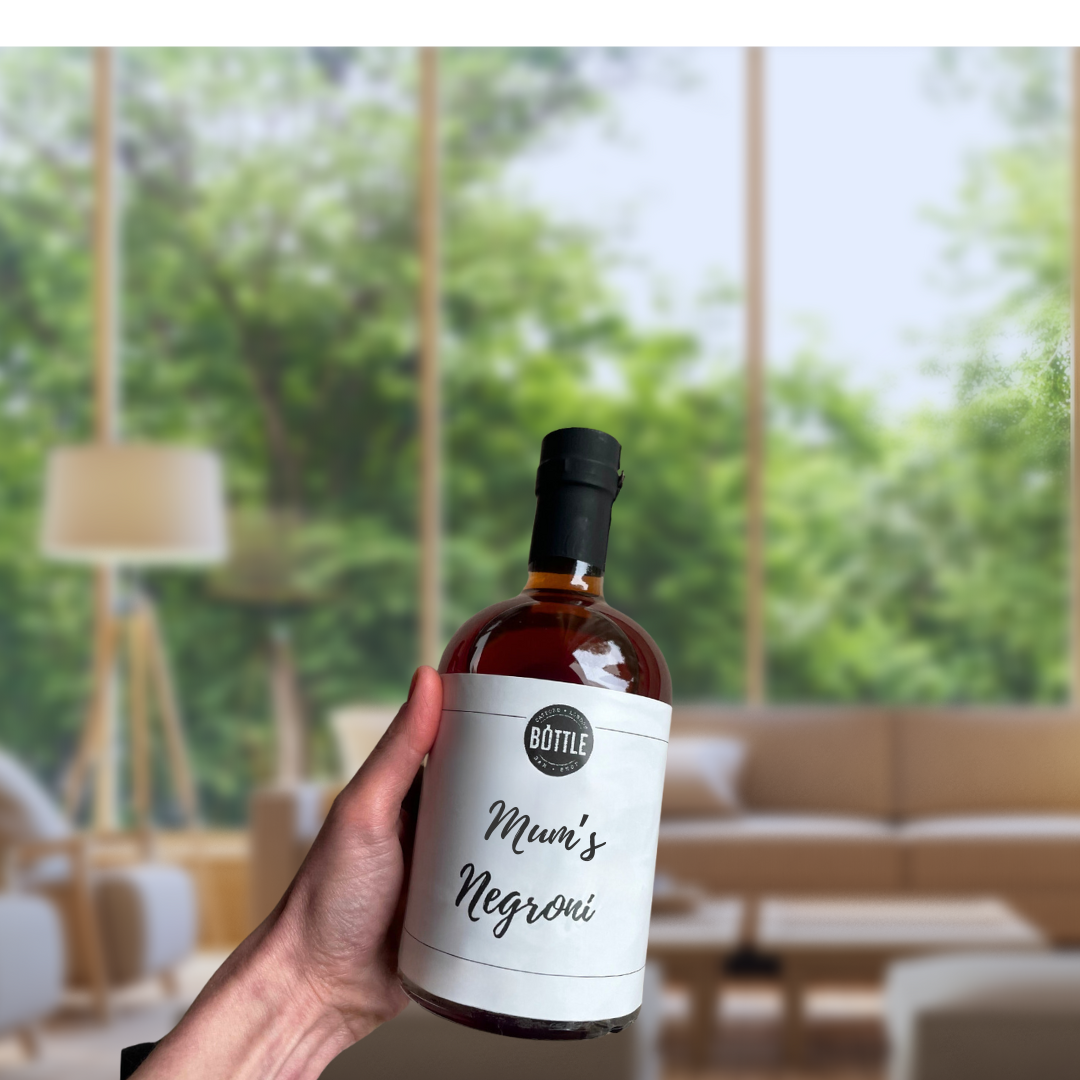Negroni with Personalised Label – A Timeless Classic with a Personal Touch