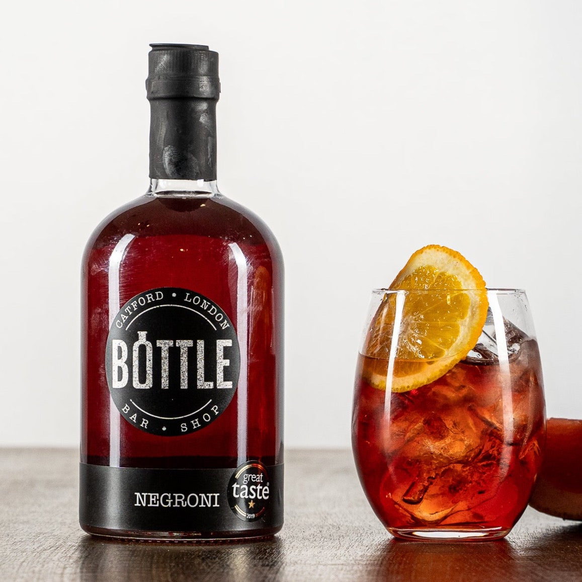 Award Winning Negroni, ready to drink. Simply pour and enjoy.