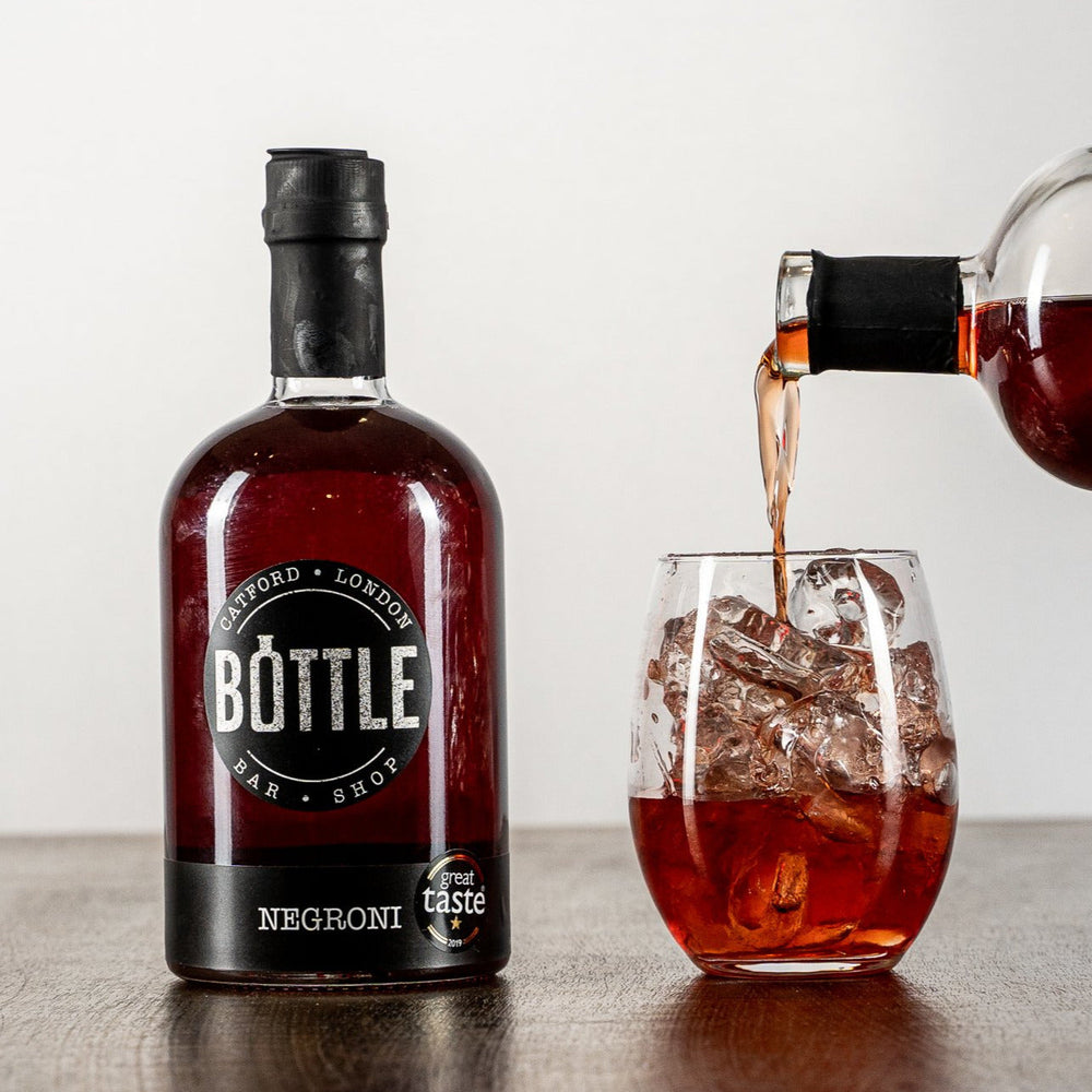 Award Winning Negroni, ready to drink. Simply pour and enjoy.
