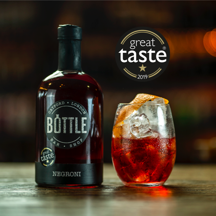 Award Winning Negroni, ready to drink. Simply pour and enjoy.