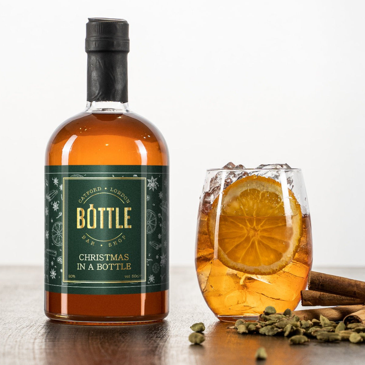
                  
                    Christmas Cocktail made with vodka. Simply pour and enjoy
                  
                