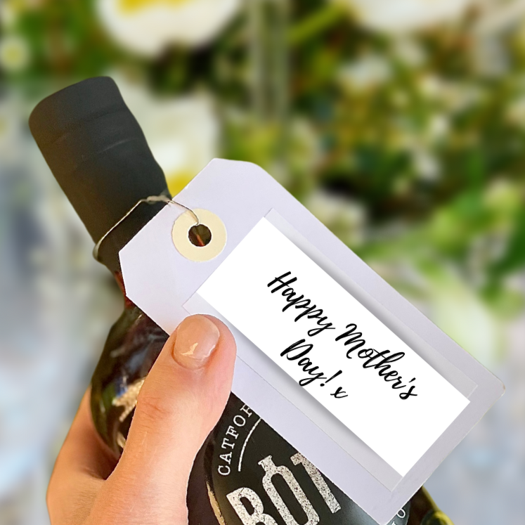 
                  
                    Happy Mother's Day label
                  
                