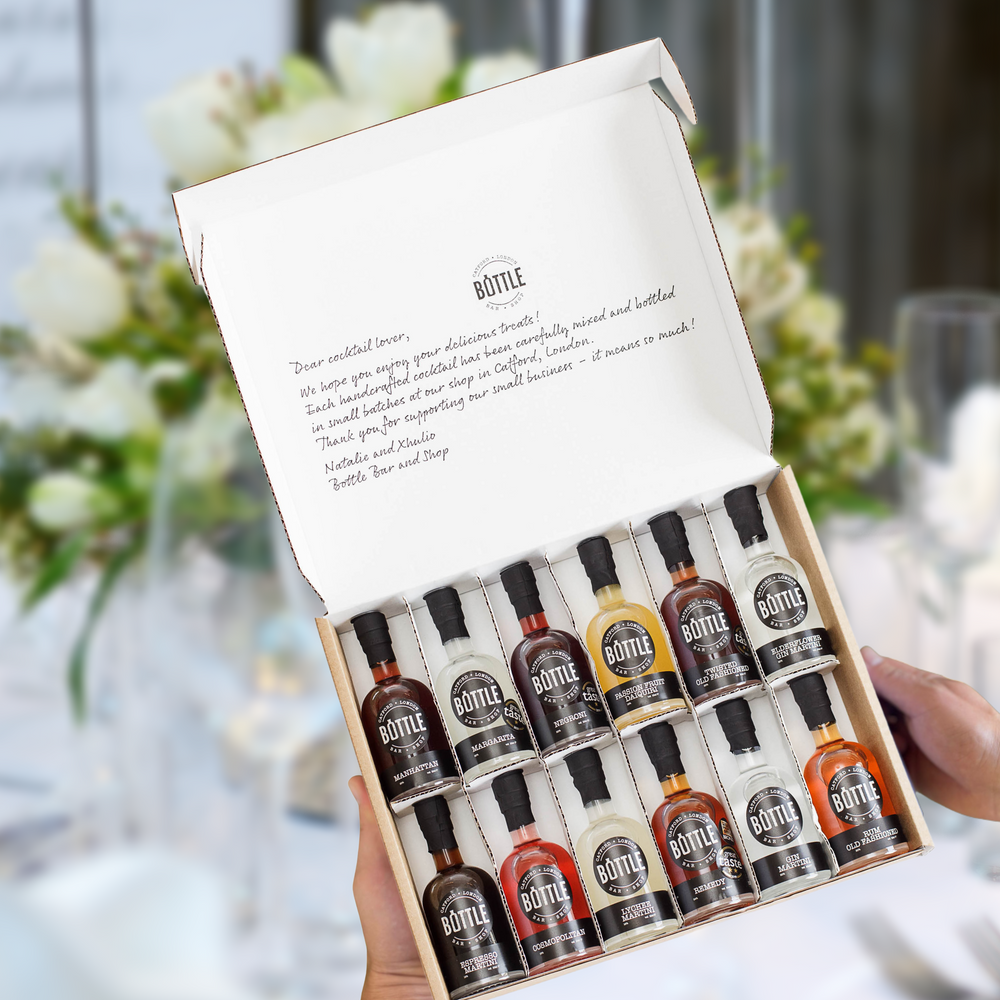 Luxury Cocktail Gift Set with 12 mini cocktails